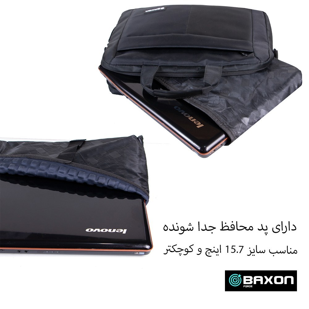 کیف لپ تاپ بگسون فورس مدل LS-510 مناسب برای لپ تاپ 14.1 تا 15.6 اینچی