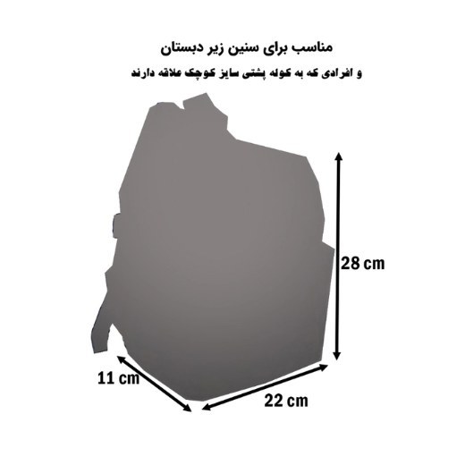 کوله پشتی بچگانه توریث مدل AA-8898