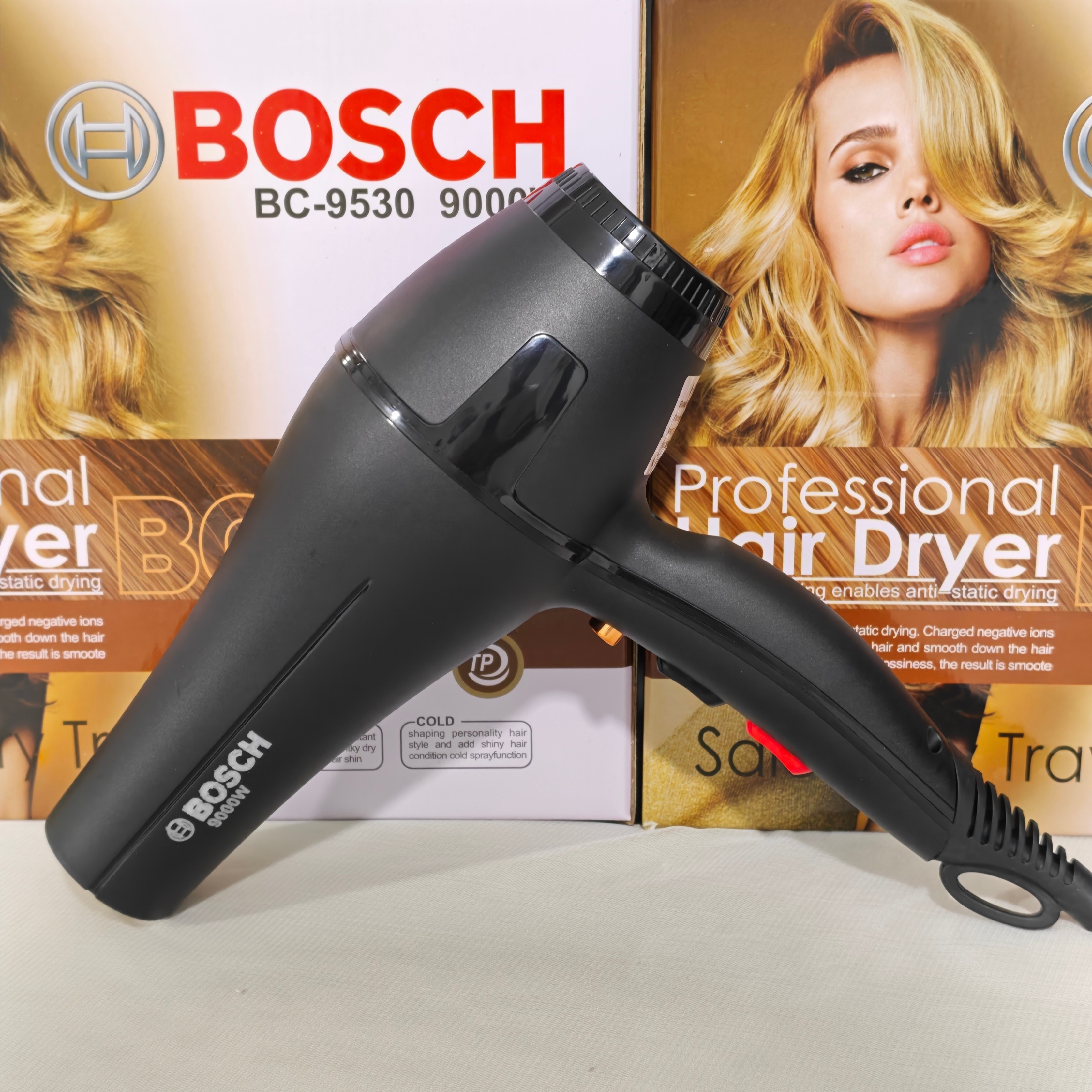 سشوار بوش آلمان (9000w) (ارسال رایگان) (موتور سنگین) BC-9530