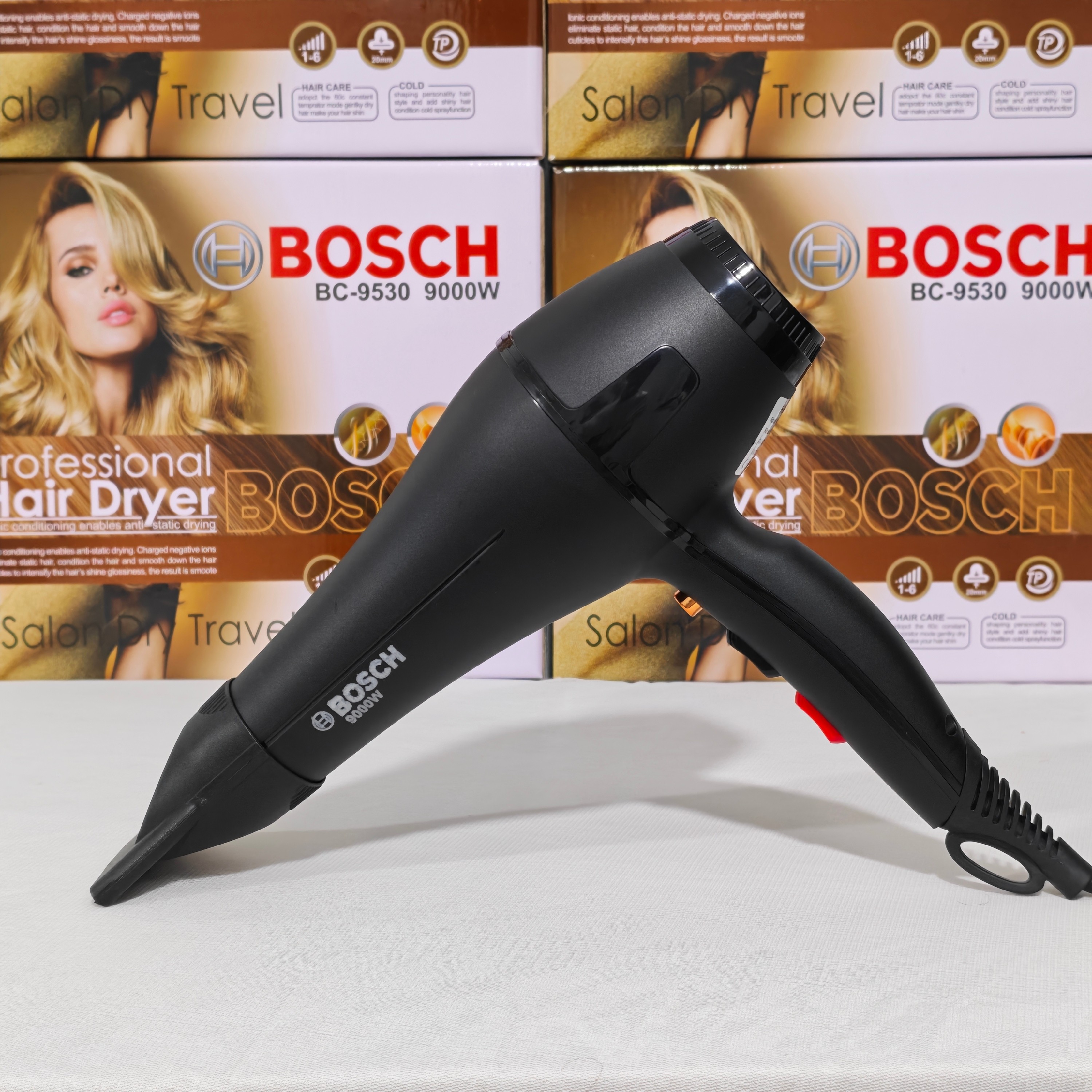 سشوار بوش آلمان (9000w) (ارسال رایگان) (موتور سنگین) BC-9530