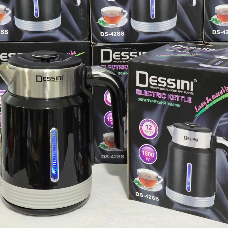کتری برقی دسینی ایتالیا (ارسال رایگان) (2.5 لیتر) (1500w) DS-42SS