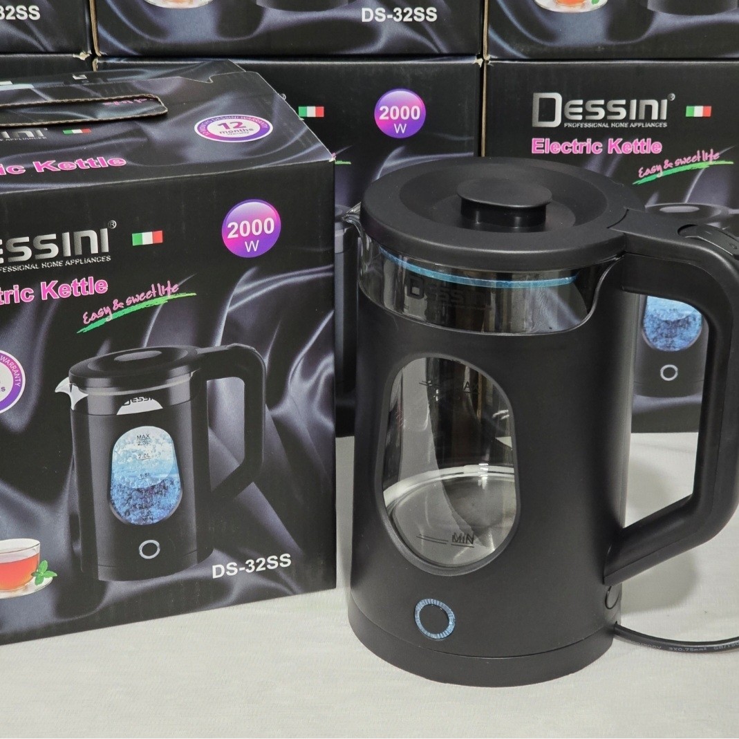 کتری برقی پیرکس دسینی ایتالیا (ارسال رایگان) 2000w (2.3 لیتر) DS-32SS