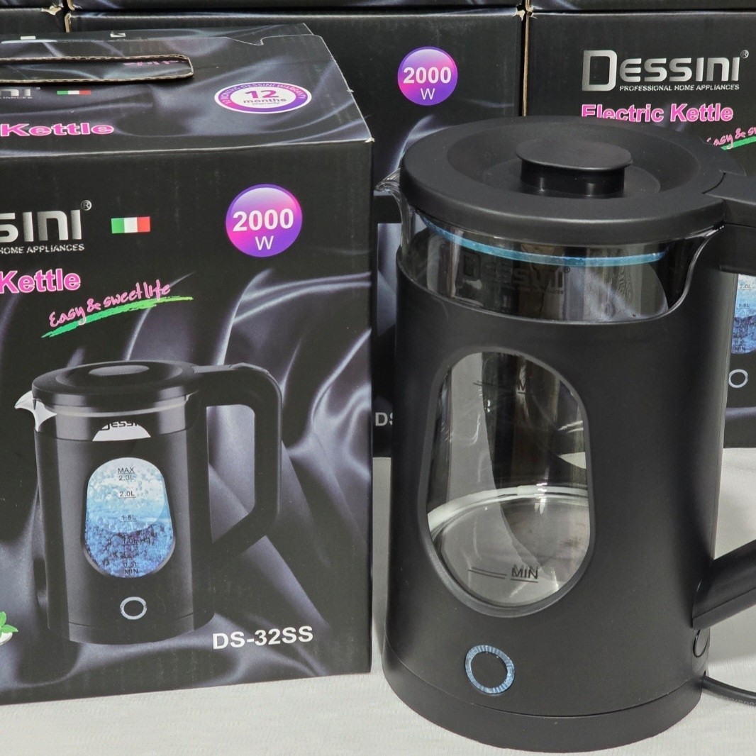 کتری برقی پیرکس دسینی ایتالیا (ارسال رایگان) 2000w (2.3 لیتر) DS-32SS
