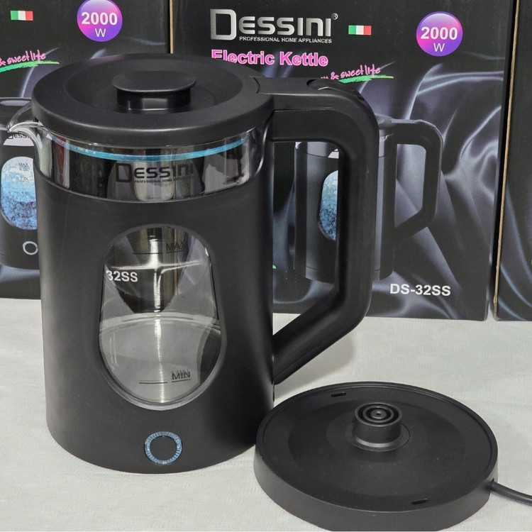 کتری برقی پیرکس دسینی ایتالیا (ارسال رایگان) 2000w (2.3 لیتر) DS-32SS