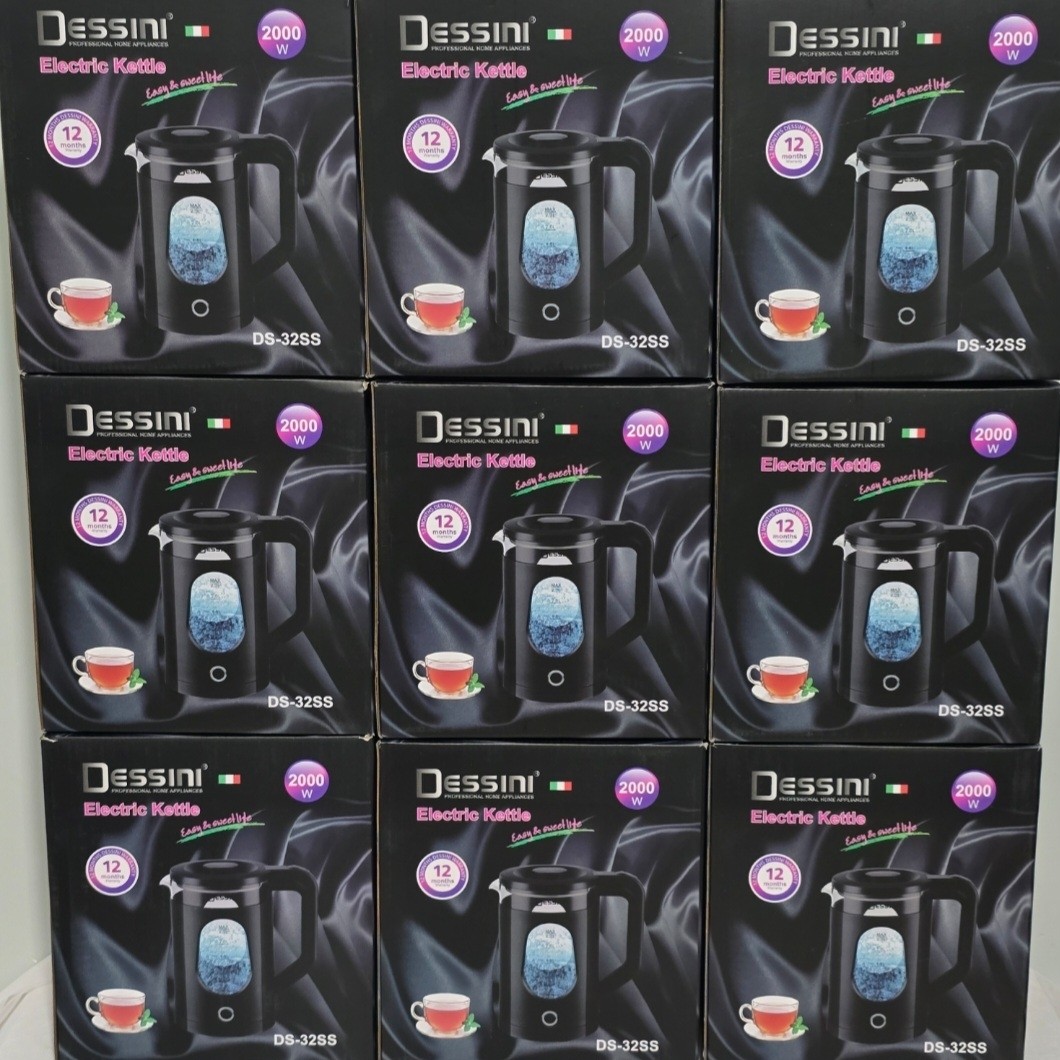 کتری برقی پیرکس دسینی ایتالیا (ارسال رایگان) 2000w (2.3 لیتر) DS-32SS
