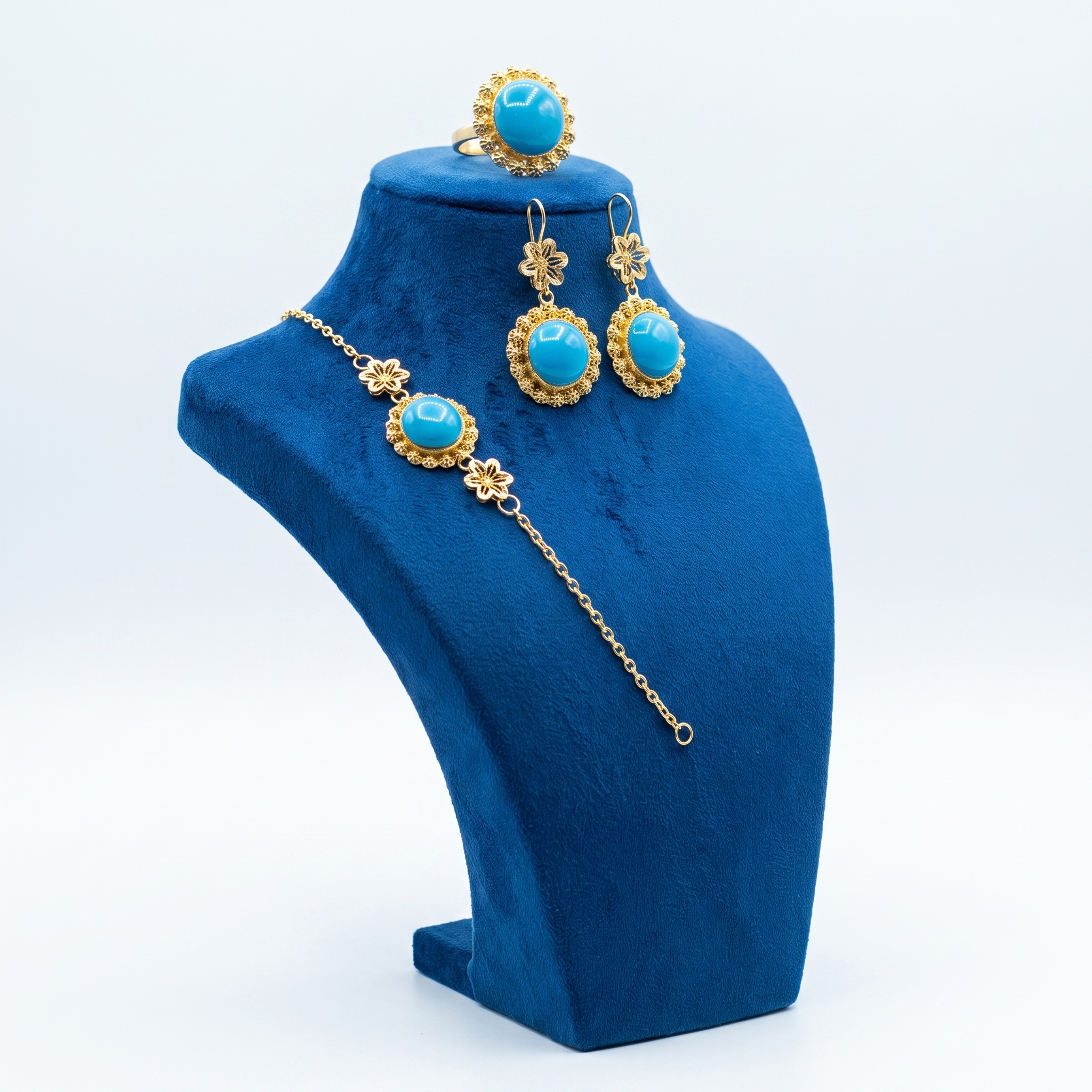 ست فیروزه | عروسی | بدلیجات روح گندم