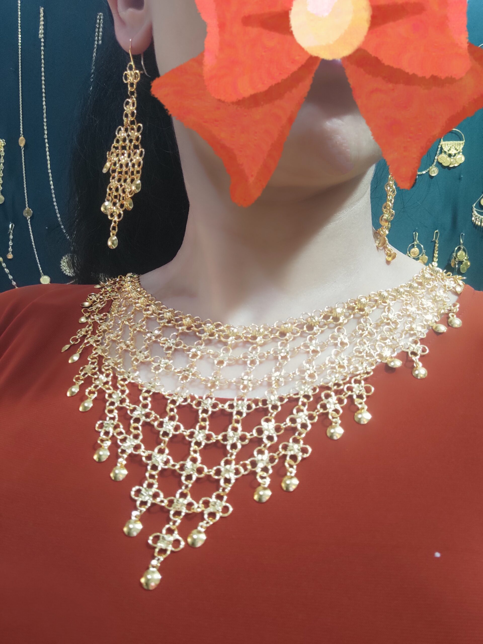 گوشواره گوگوش/بدلیجات روح گندم/خاص/شیک/جذاب
