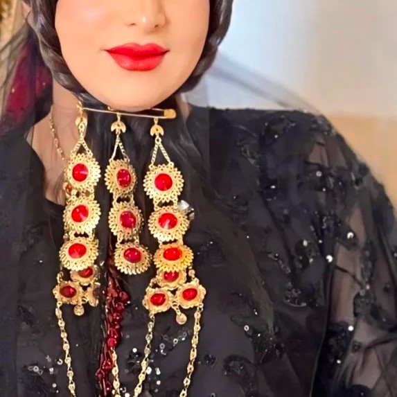 سنجاق زیر گلو رزا | عروسی | بدلیجات روح گندم