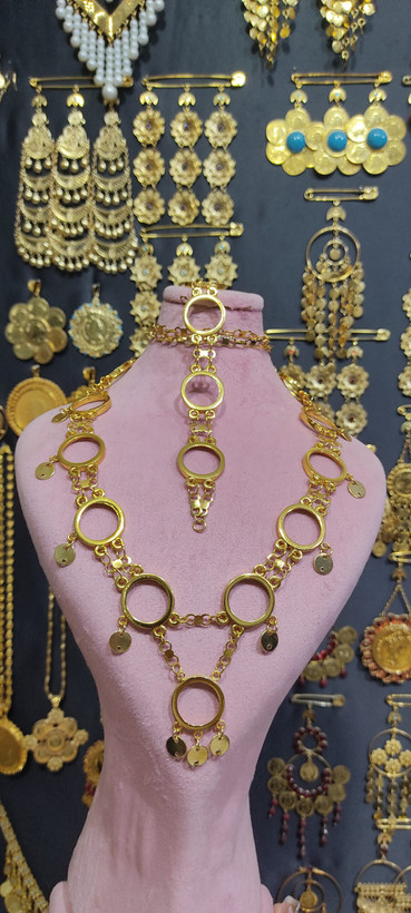 ست ساحل/عروسی/طرح طلا/لاکچری/دستساز