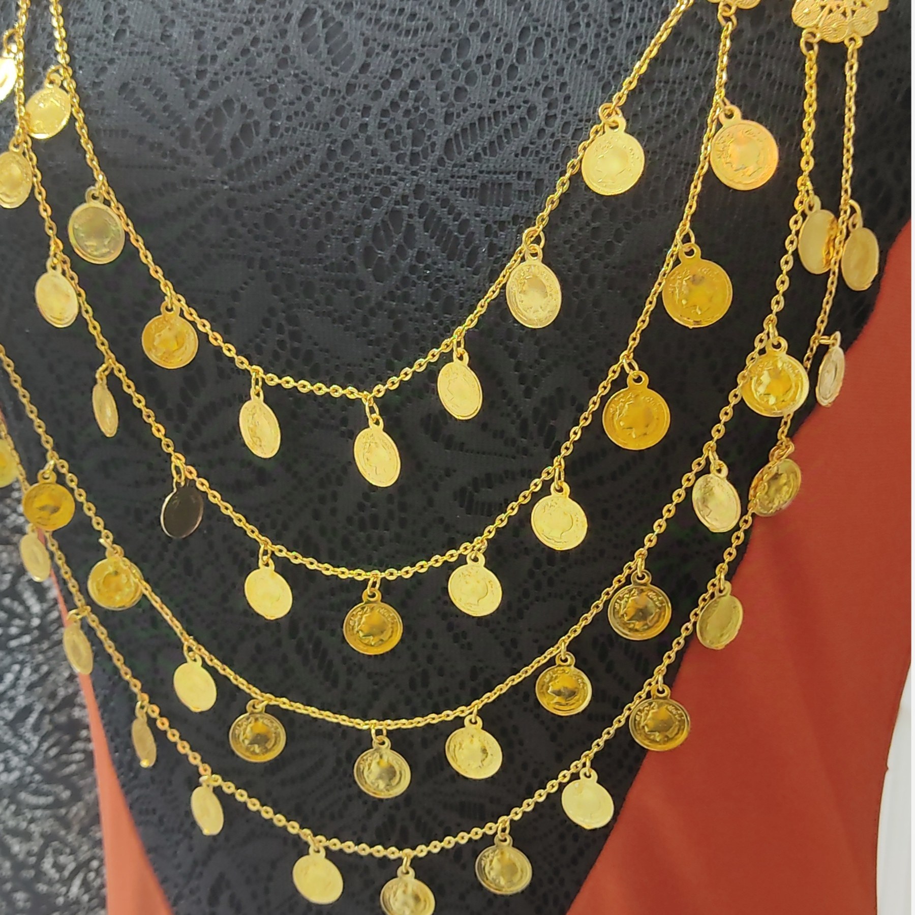 گردنبند اماراتی شکوفه