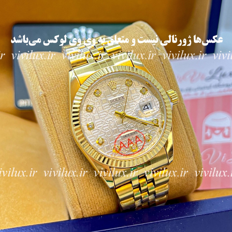 ساعت زنانه رولکس گرید درجه یک AAA وارداتی با لیبل