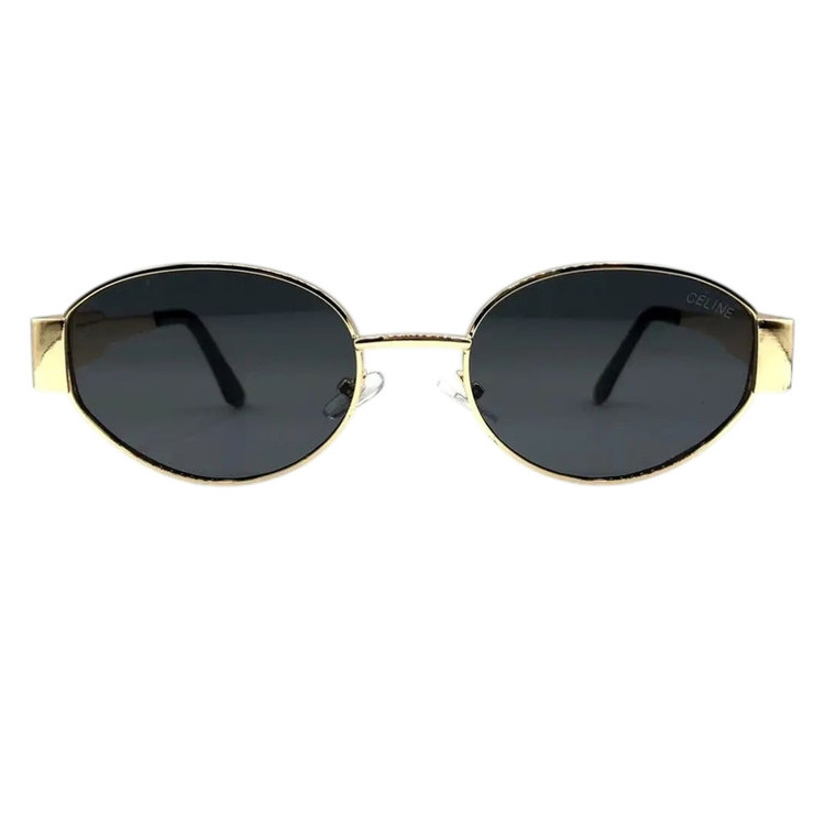 عینک آفتابی بیضی زنانه سلین مدل فلزی