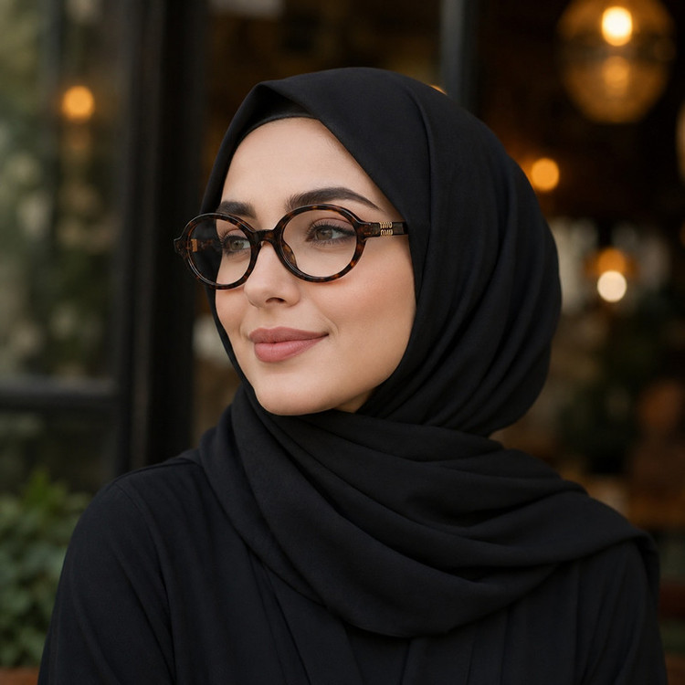 فریم عینک طبی زنانه مدل بیضی کد Smu