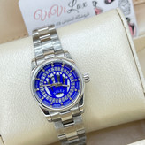 ساعت رولکس زنانه لوکس و کمیاب مدل قلب باز استیل توپر و رنگ ثابت Rolex صفحه آبی
