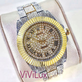 ساعت رولکس دیت جاست فول نگین کاری کیفیت بالا ROLEX DATE JUST
