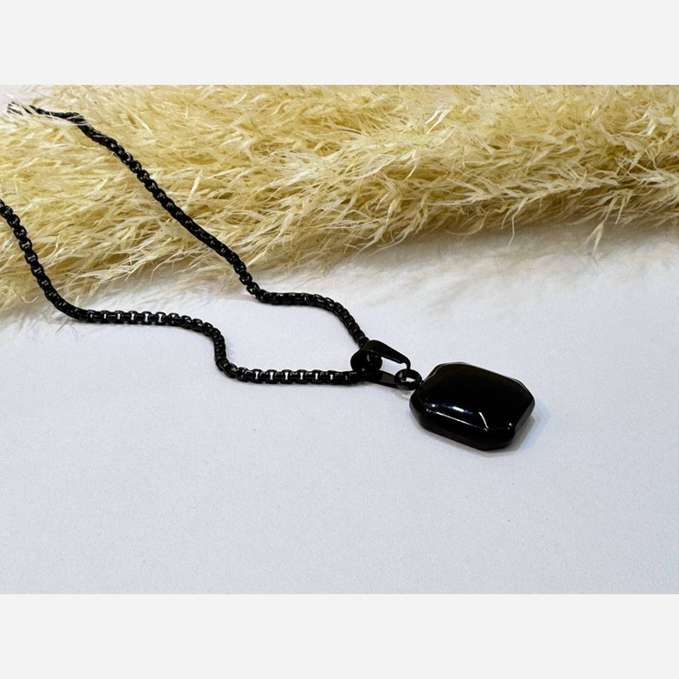 گردنبند مردانه مشکی