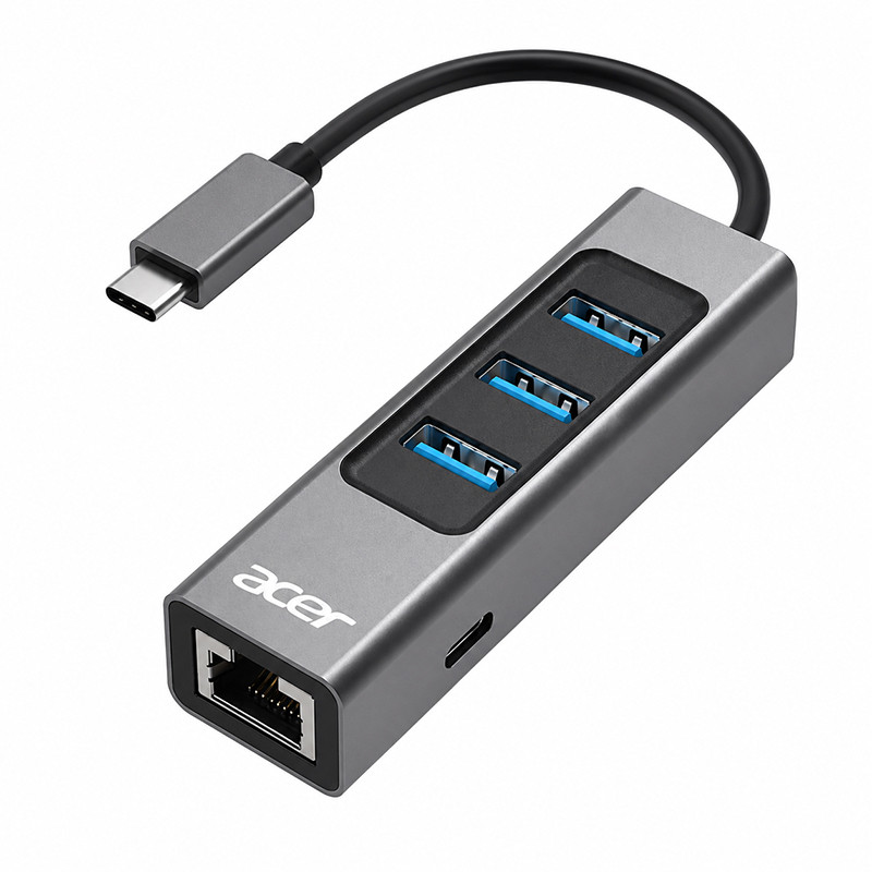 هاب 5 پورت USB-C ایسر مدل ODK3GO
