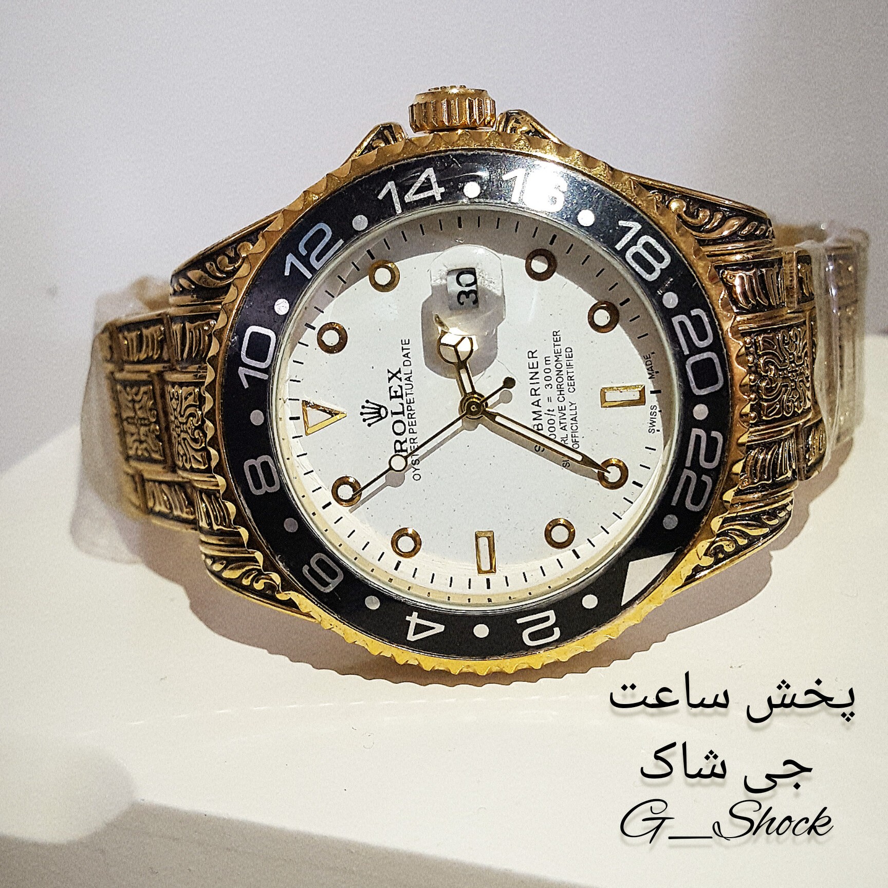 ساعت رولکس ساب مارین، تقویم دار قفل اصلی رولکس،...