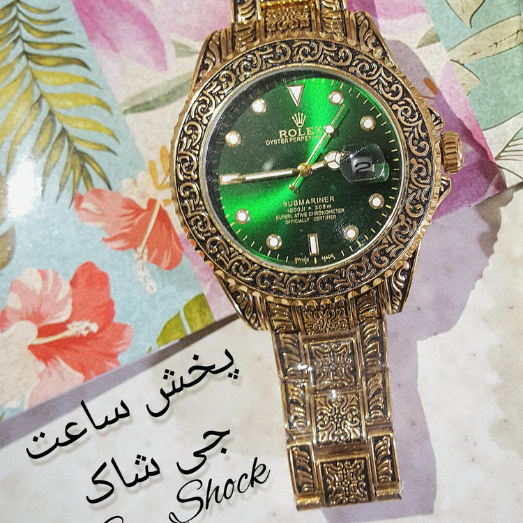 ساعت رولکس ساب مارین، تقویم دار ،قفل اصلی رولکس،،
