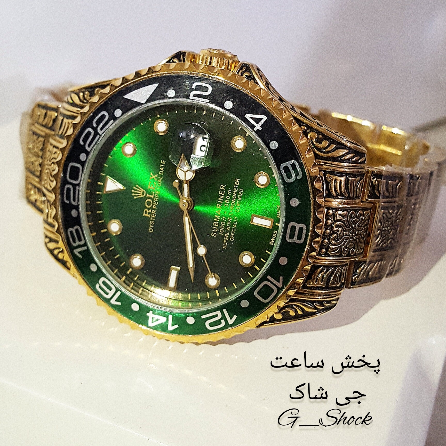 ساعت رولکس ساب مارین، تقویم دار ،قفل اصلی رولکس،...