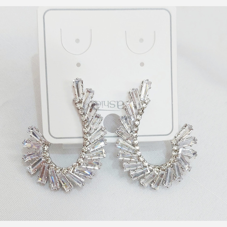 گوشواره طرح جواهری مجلسی