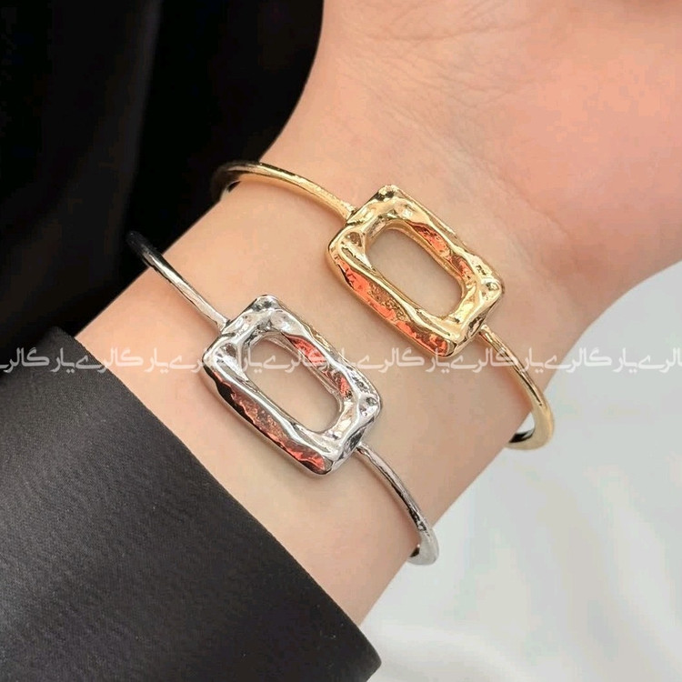 بنگل مستطیل دفرمه در سه رنگ