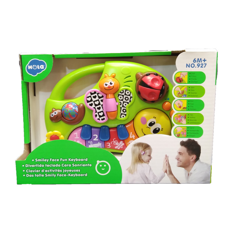 بازی آموزشی موزیکال هولا مدل پروانه ای کد 927