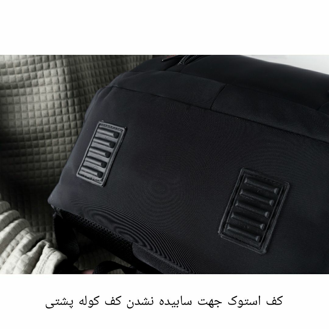 کوله پشتی حرفه ای لپتاپ مناسب لپ تاپ تا 17 اینچ محفظه ضدضربه حبابی پارچه ضدآب کوله پشتی فانتزی کوله حرفه ای