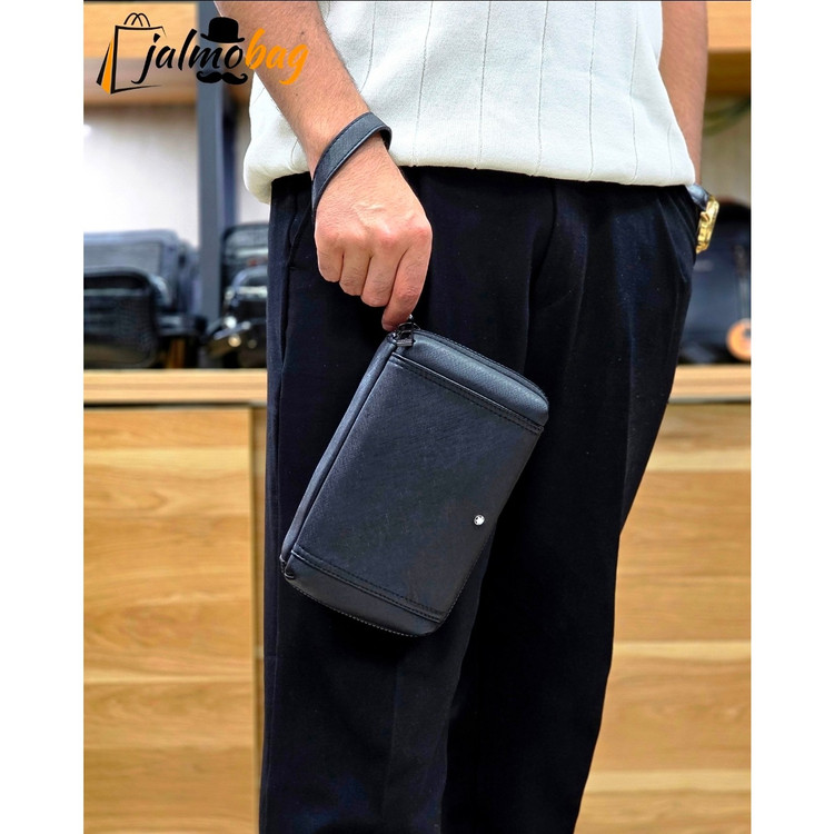 کیف دستی پاسپورتی مونت بلانک (MONTBLANC) کد 3268