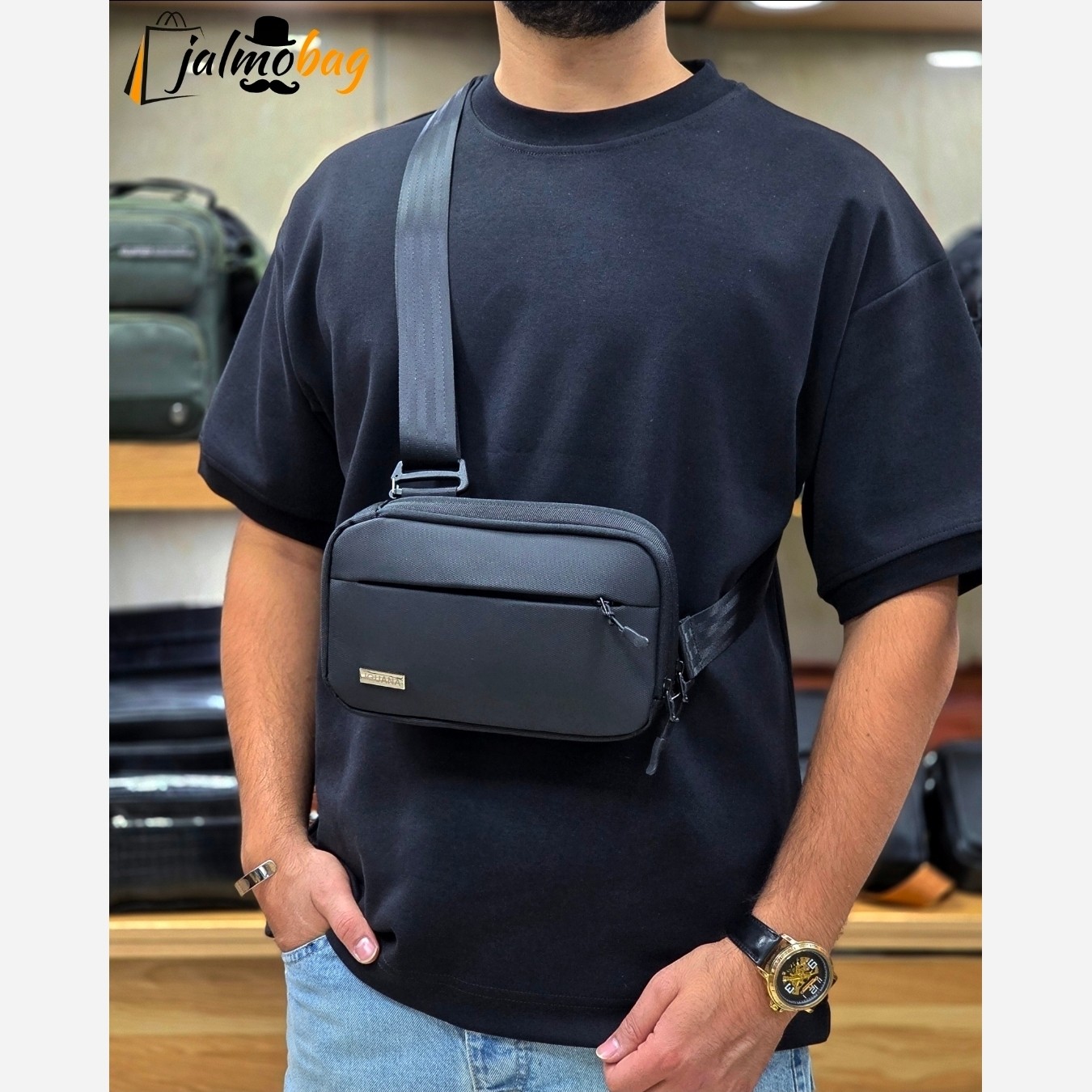 کیف دوشی دستی و بادی بگ اسپرت کد 2210