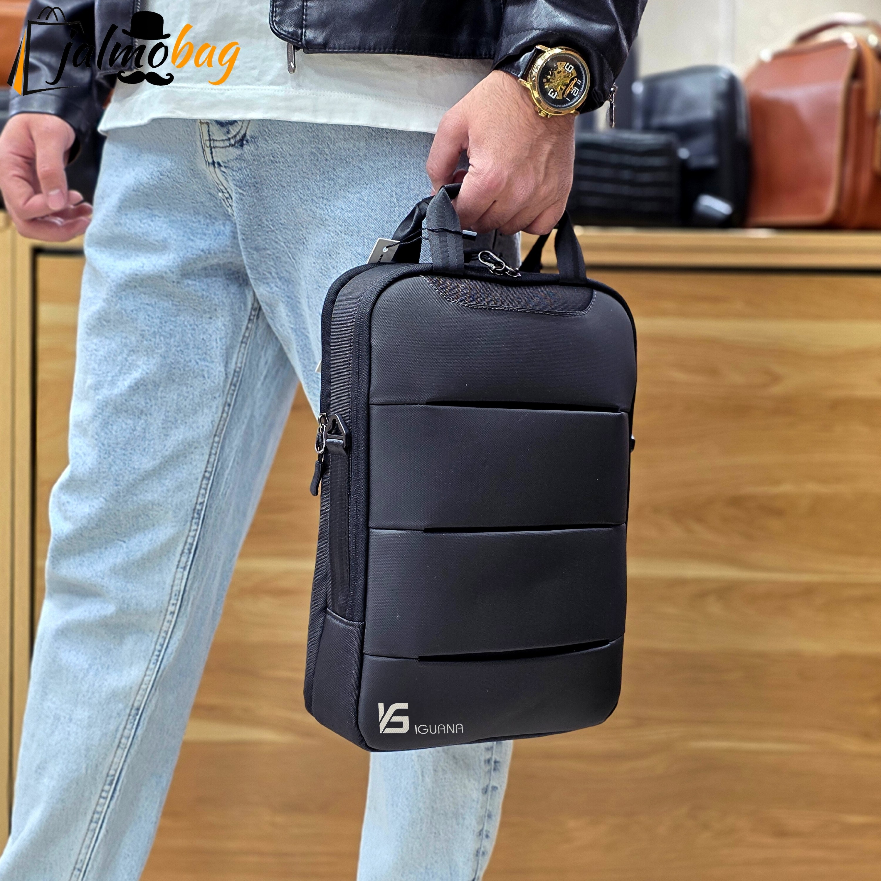 کیف دوشی دستی جادار کد 2200