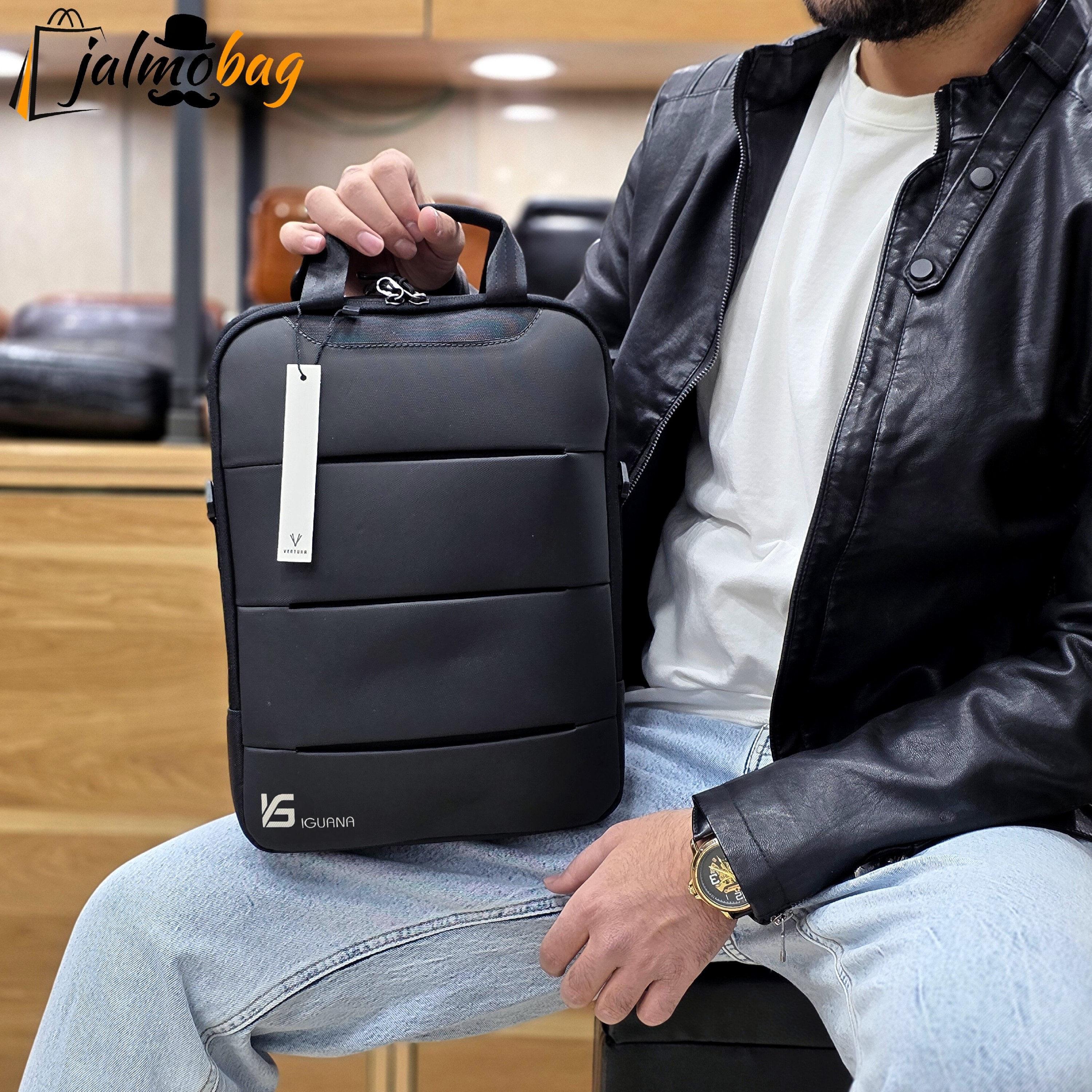 کیف دوشی دستی جادار کد 2200