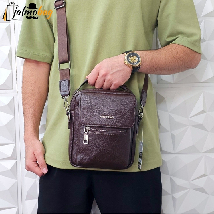 کیف دستی دوشی چرم خارجی کد 2088