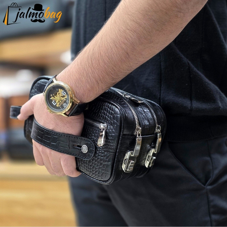 کیف دستی (شوزبگ) چرم طبیعی کد 3242