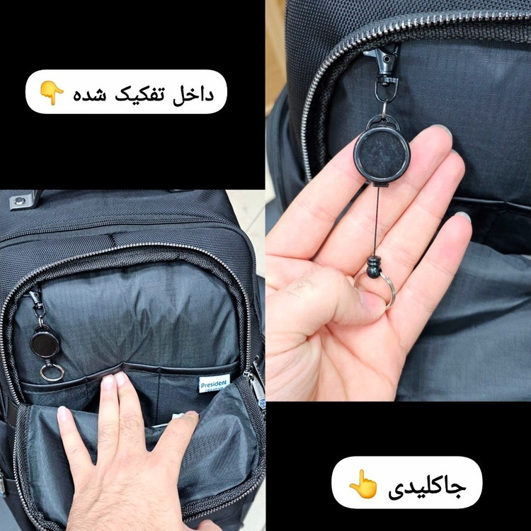 کوله پشتی وارداتی پرزیدنت (president) کد 4260