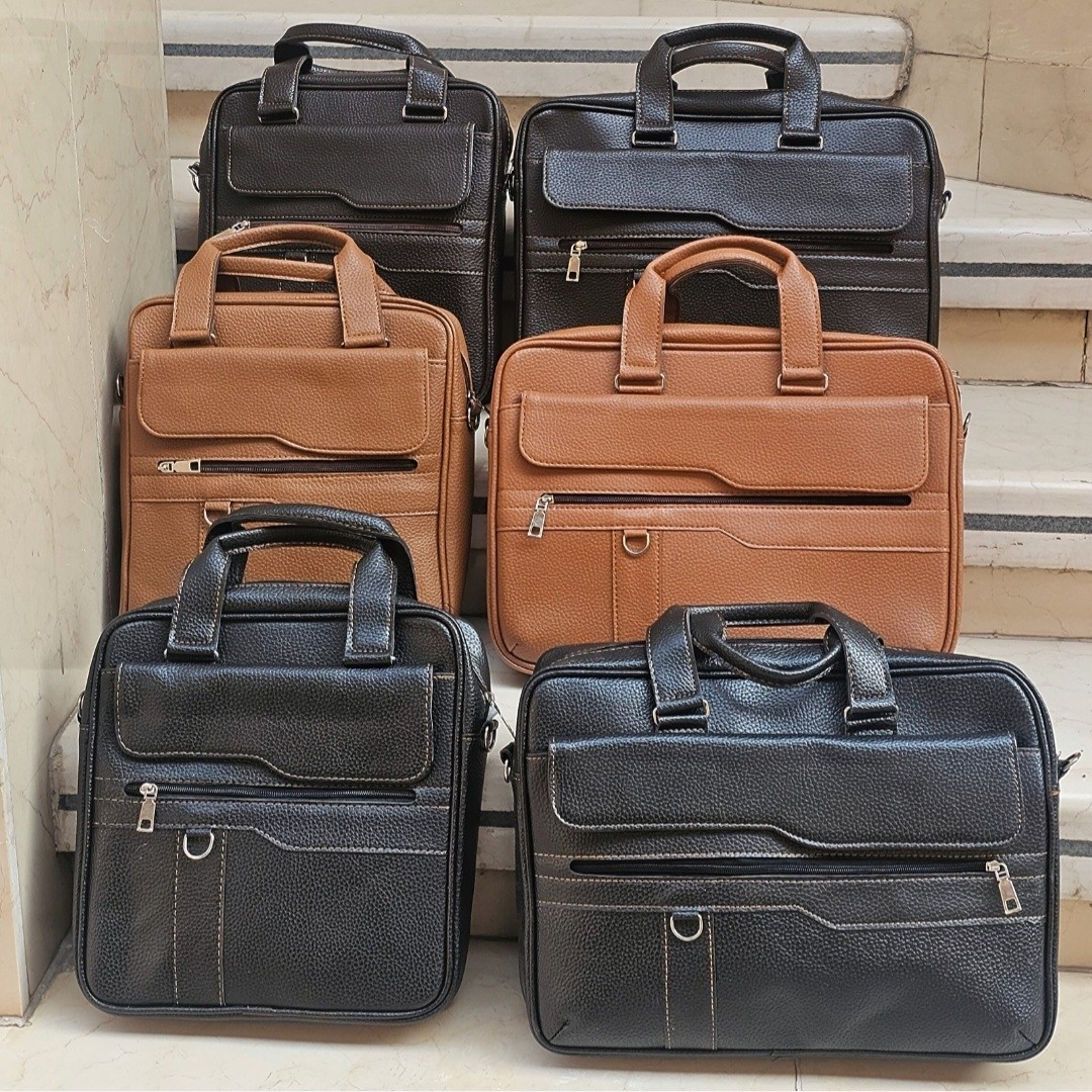 کیف اداری لپتاپی چرمی حلقه دار کد 6020 و 6022
