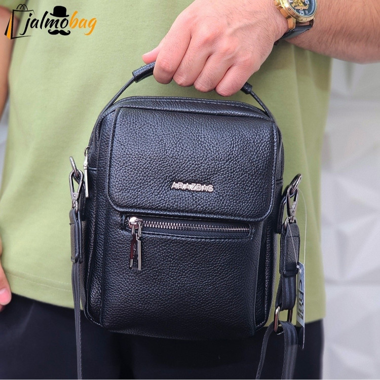 کیف دستی دوشی چرم خارجی کد 2088