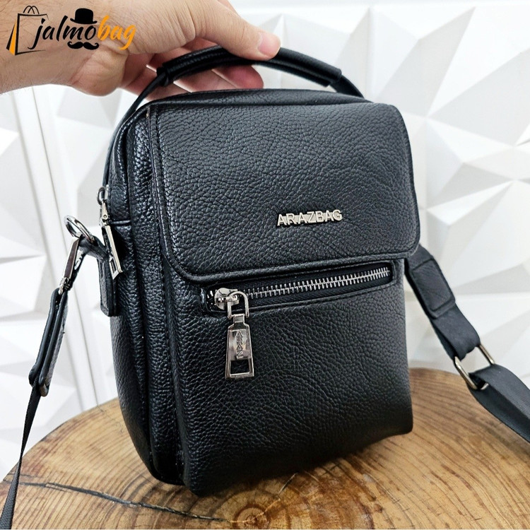 کیف دستی دوشی چرم خارجی کد 2088