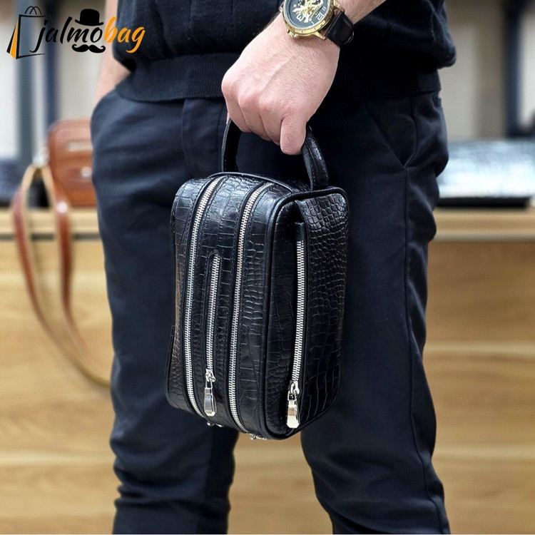 کیف دستی (شوزبگ) چرم طبیعی کد 3242