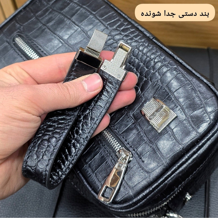 کیف دستی دوشی (شوزبگ) چرم طبیعی کد 3240