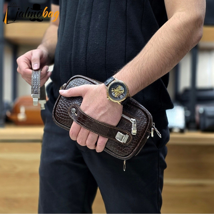 کیف دستی دوشی (شوزبگ) چرم طبیعی کد 3240