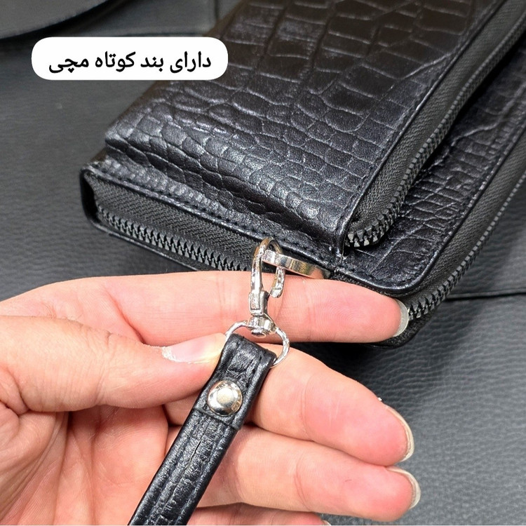کیف دستی دوشی(شوزبگ) چرم طبیعی کد 3248