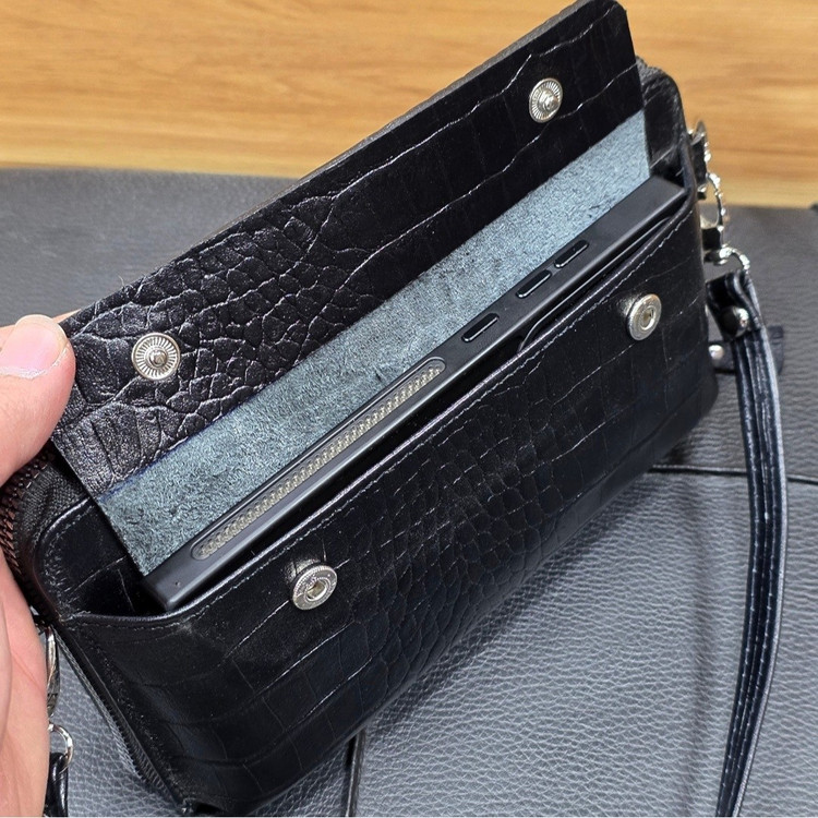 کیف دستی دوشی(شوزبگ) چرم طبیعی کد 3248