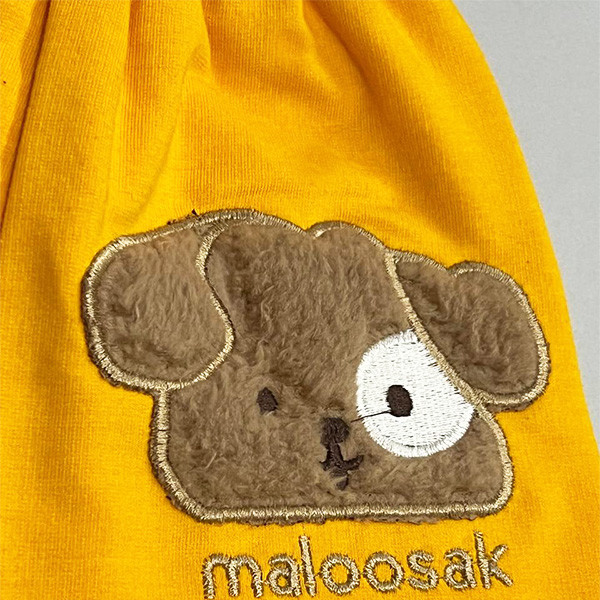 ست 3 تکه لباس نوزادی مدل Happy Dog کد Za3