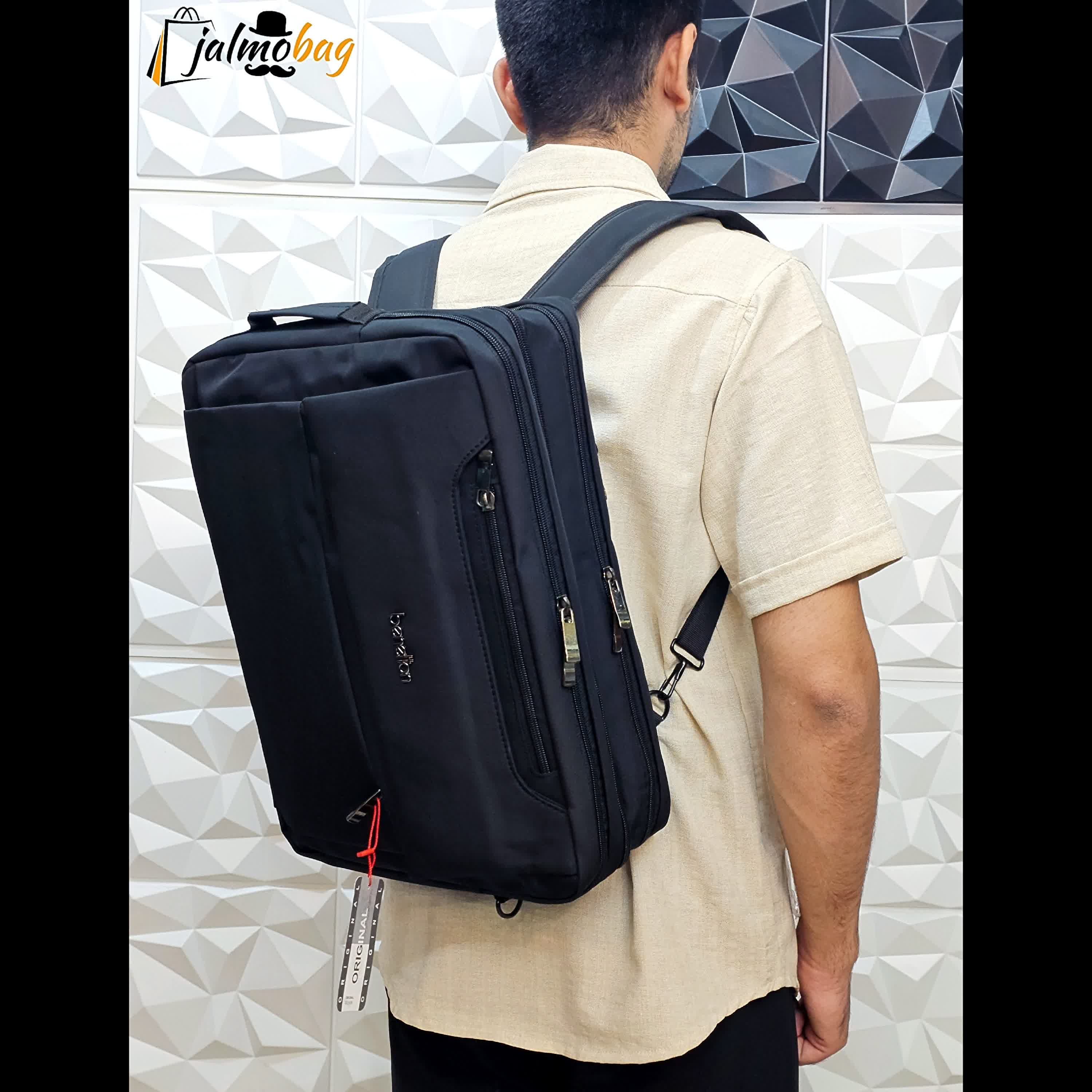 کیف اداری لپتاپی 3 کاره بنلتون benelton کد 6042