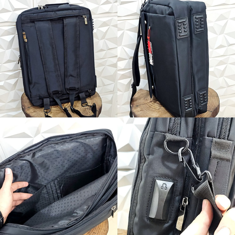 کیف اداری لپتاپی 3 کاره بنلتون benelton کد 6042