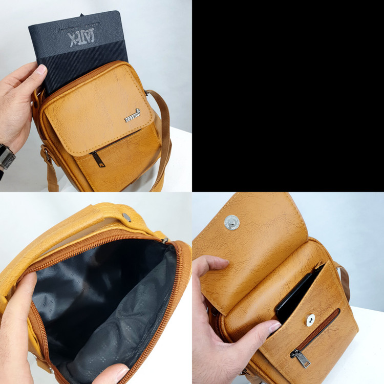 کیف دوشی چرمی اسپرت (بزرگ) کد 2060