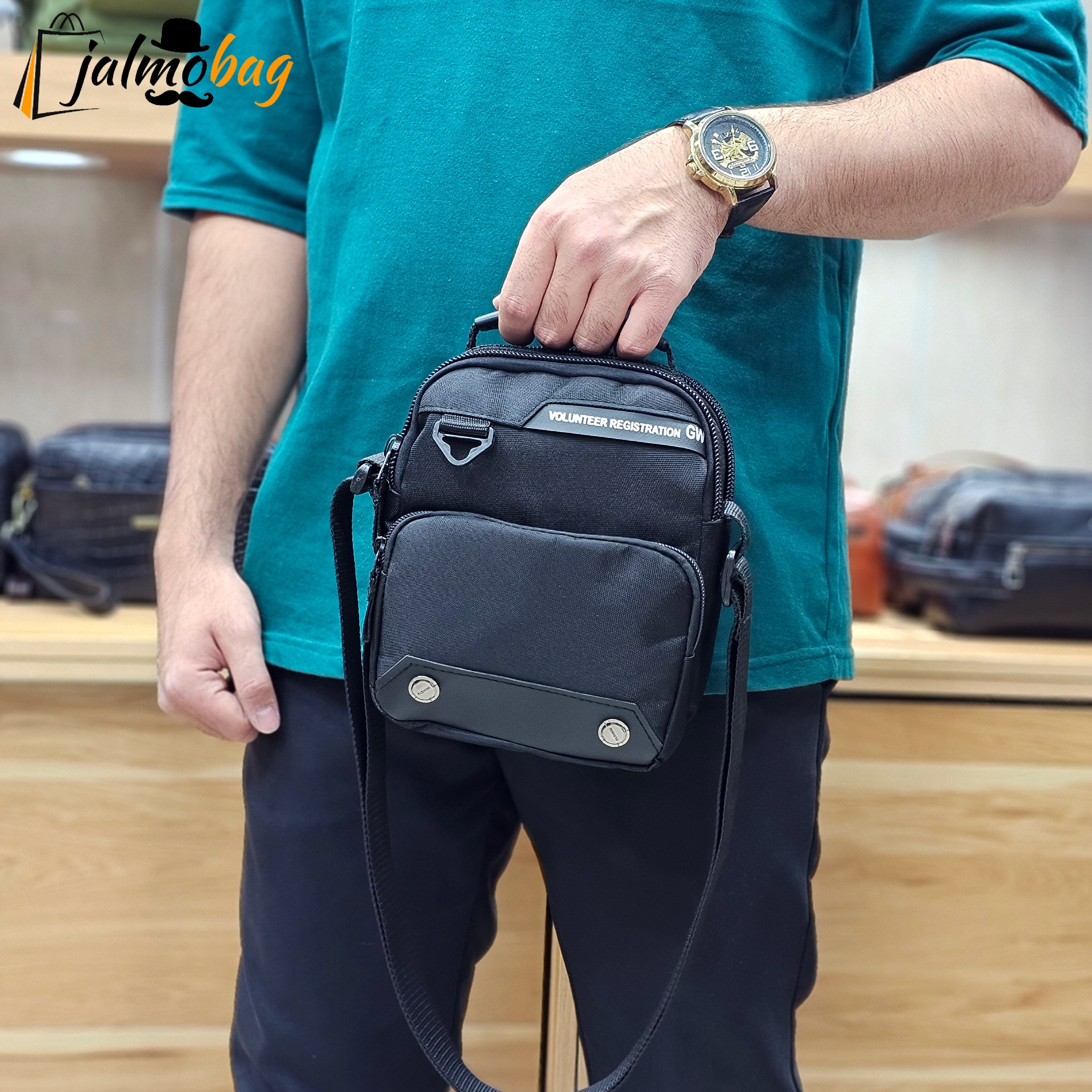 کیف دوشی مردانه برزنتی اعلاء کد 2056