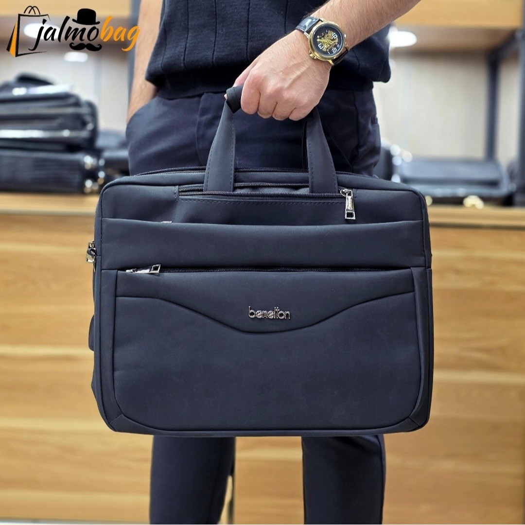 کیف اداری لپتاپی 3 کاره بنلتون benelton کد 6040