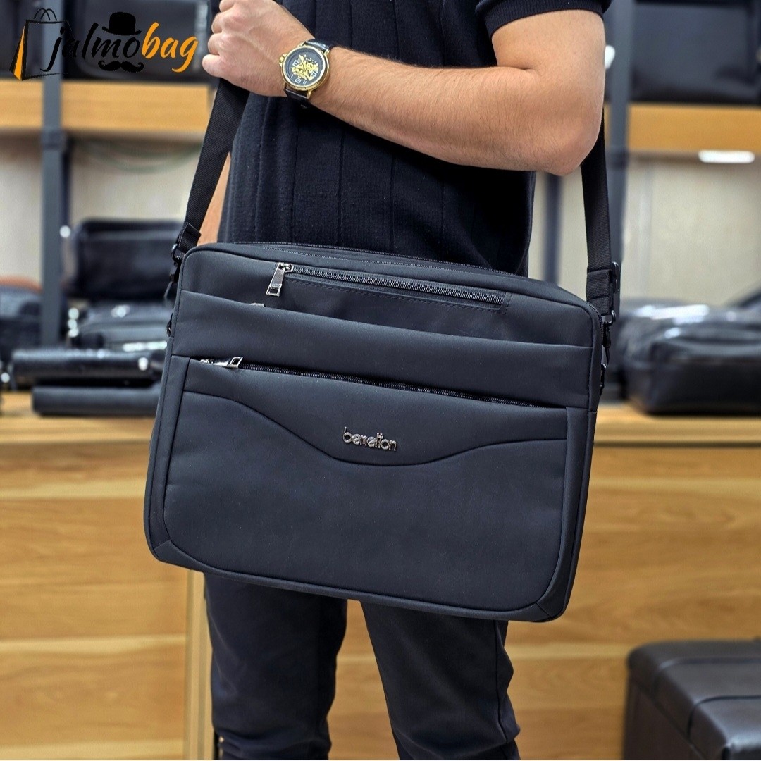 کیف اداری لپتاپی 3 کاره بنلتون benelton کد 6040